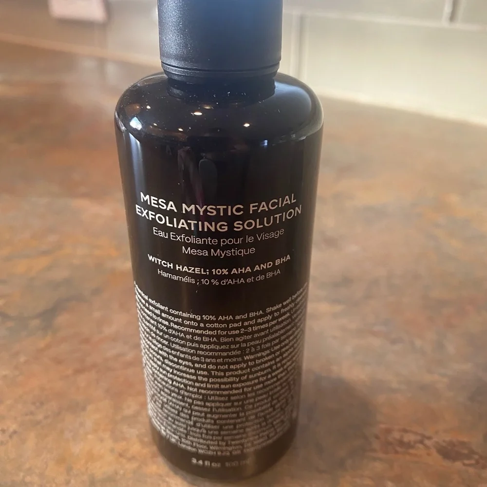 Twentynine Palms - Mesa Mystic Facial Exfoliating Solution 3.4 fl oz. NIB